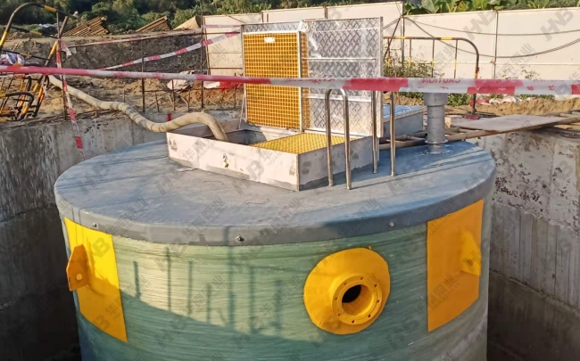 南寧市萬(wàn)科悅江南花園污水提升工程