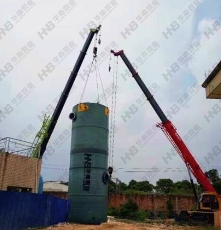 污水處理泵站,一體化污水提升預(yù)制泵站