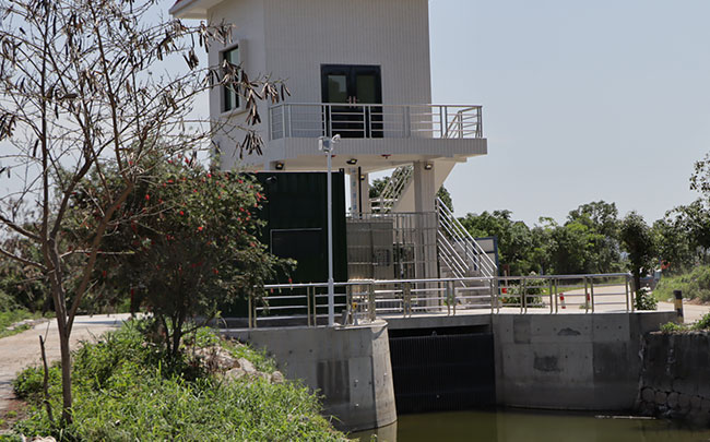 玉石一體化預(yù)制泵閘