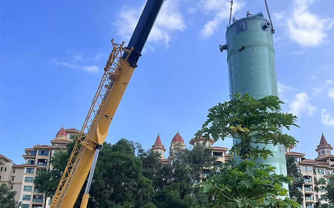 生活污水提升泵站,一體化雨污水泵站